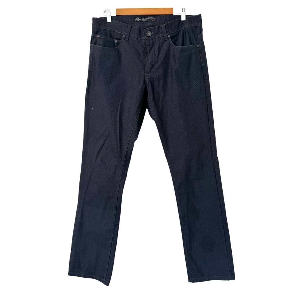 Private Member Classic Collection‎ Men’s 36x32.5 Straight Leg Pants Dark Wash